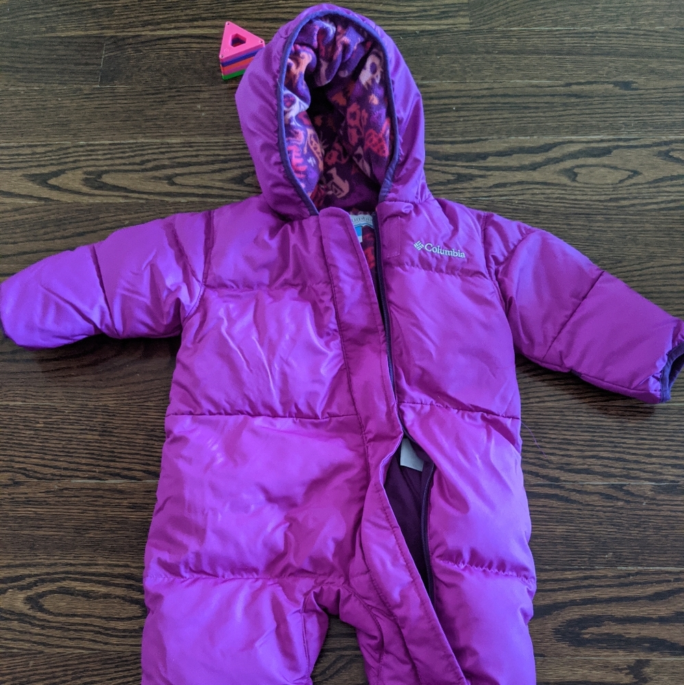 Columbia 6-12 month  snowsuit